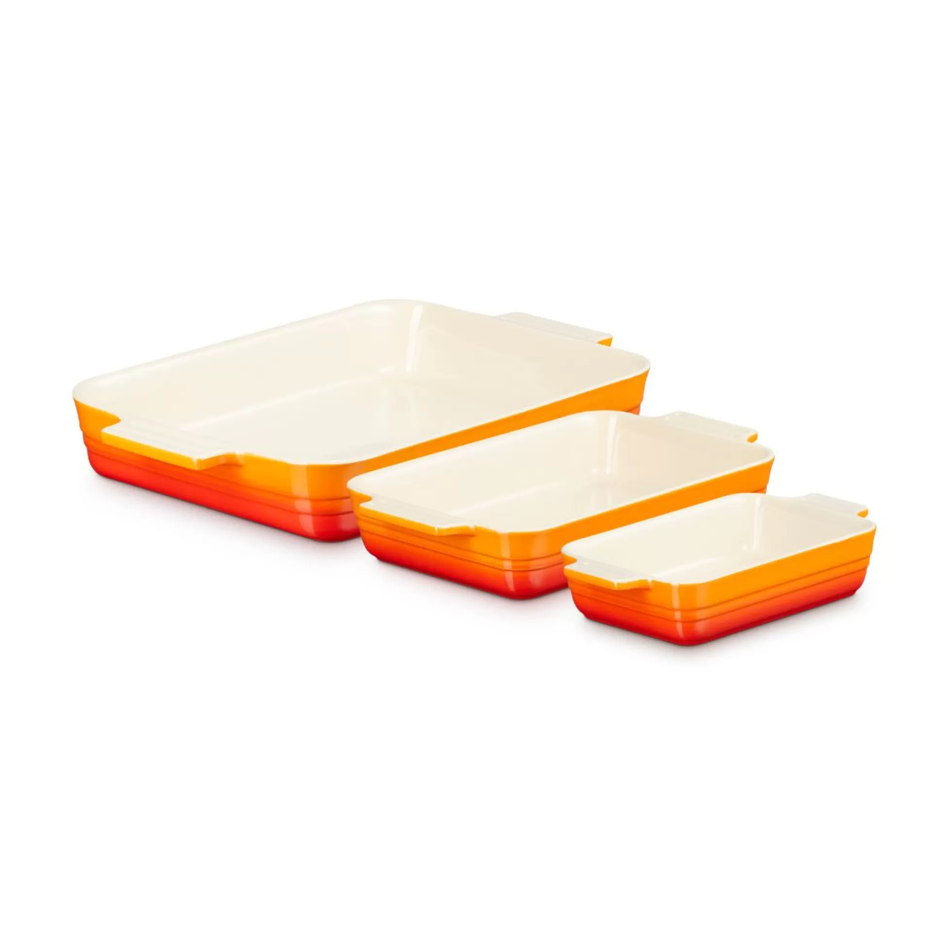 Cookware>Meadows and Byrne Rectangular Dish Set Volcanic