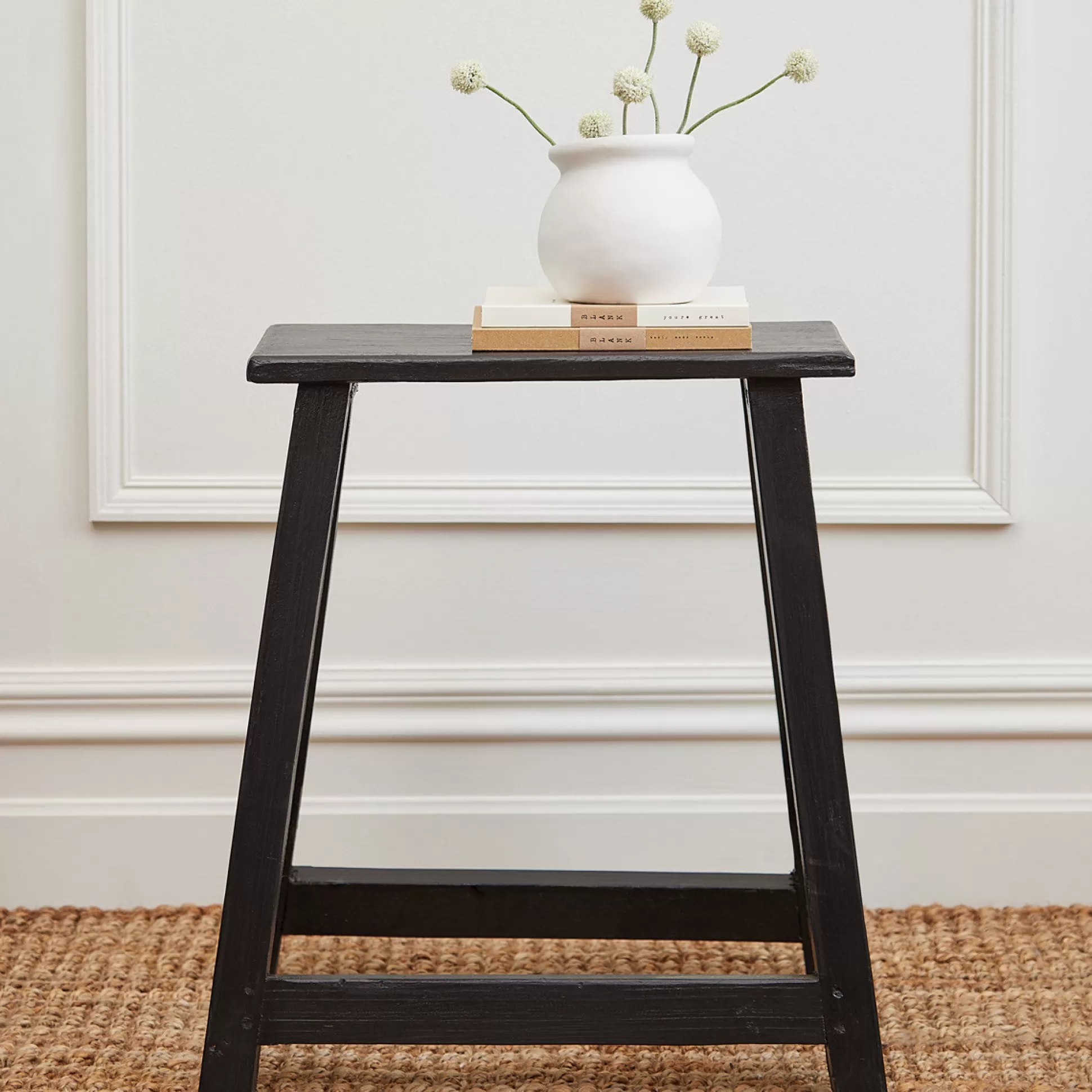 - Dining Benches>Meadows and Byrne Recycled Wood Bench Seat - Black