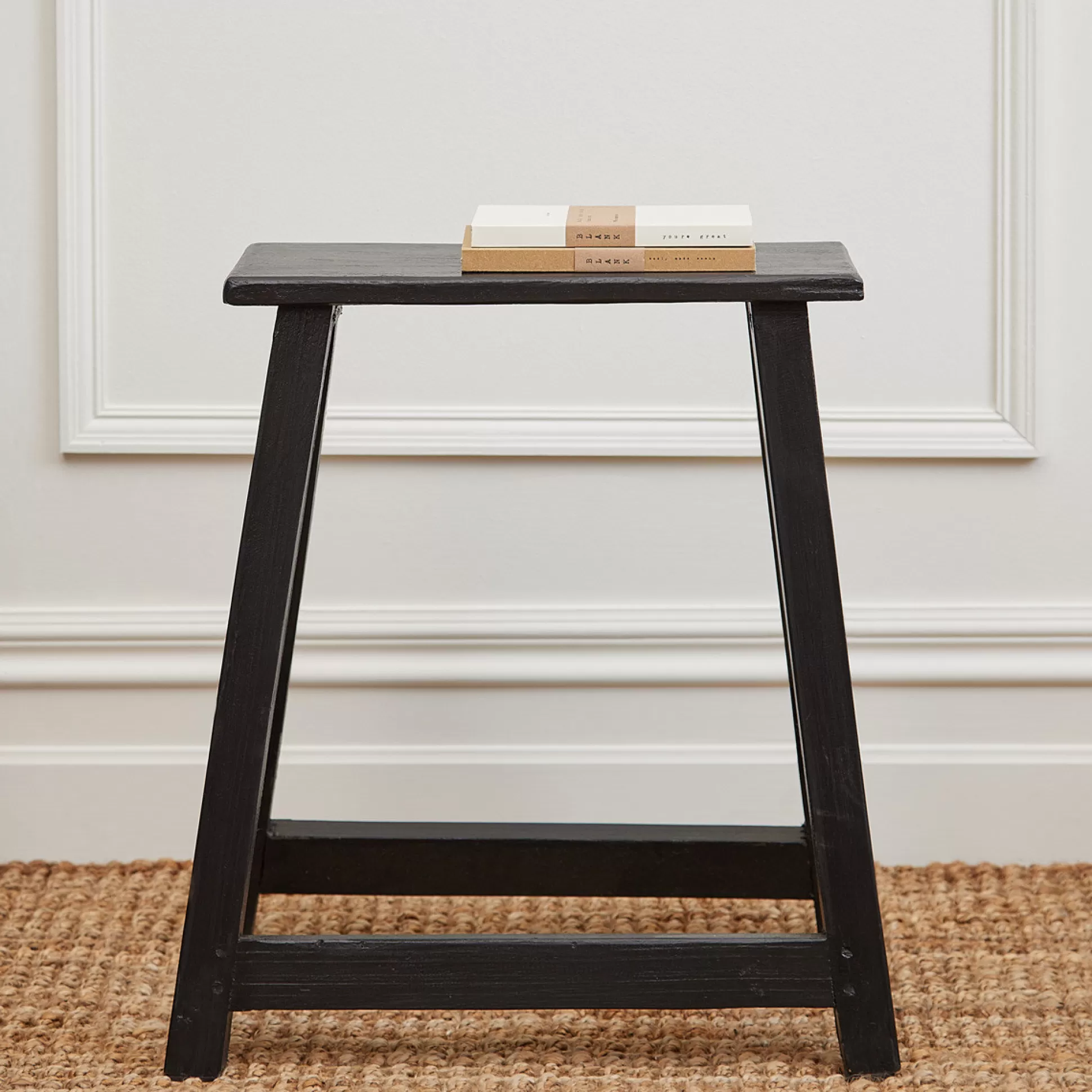 - Dining Benches>Meadows and Byrne Recycled Wood Bench Seat - Black