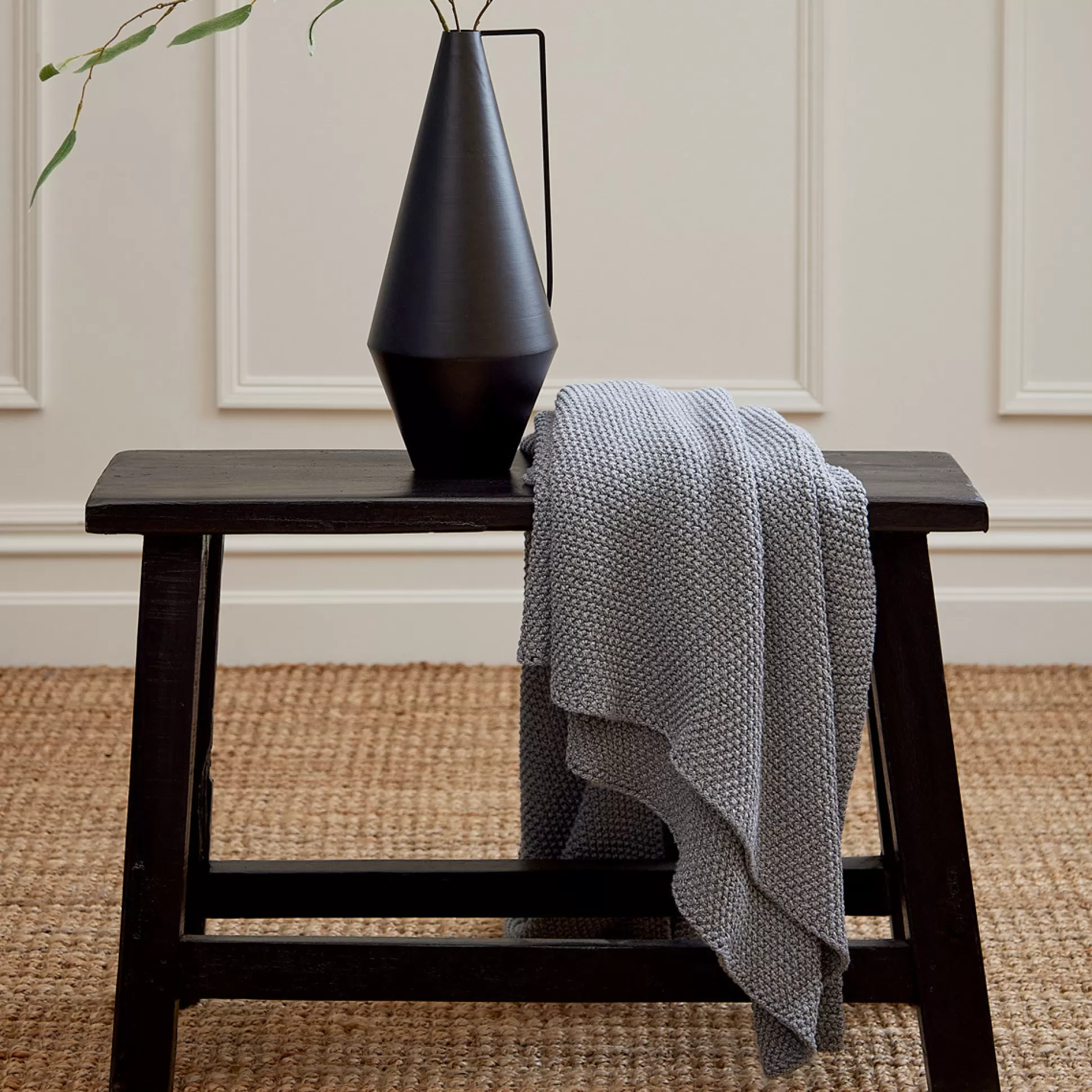 - Dining Benches>Meadows and Byrne Recycled Wood Farm Bench - Black