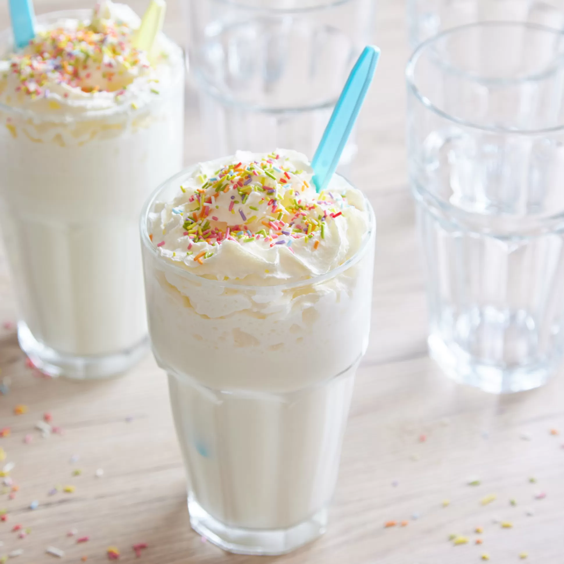 Glassware&Wine Glasses>Meadows and Byrne Rock Bar Milkshake Glass - Set Of 6