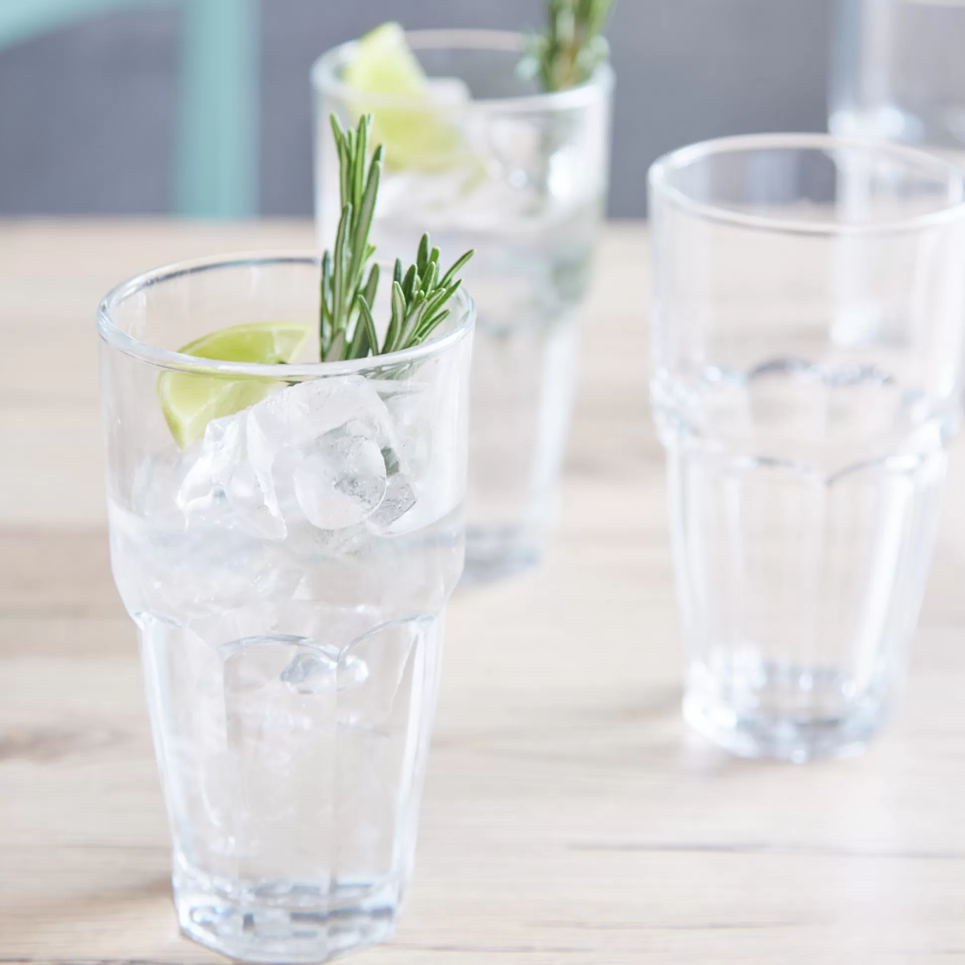 Glassware&Wine Glasses>Meadows and Byrne Rock Bar Slim Glass - Set Of 6