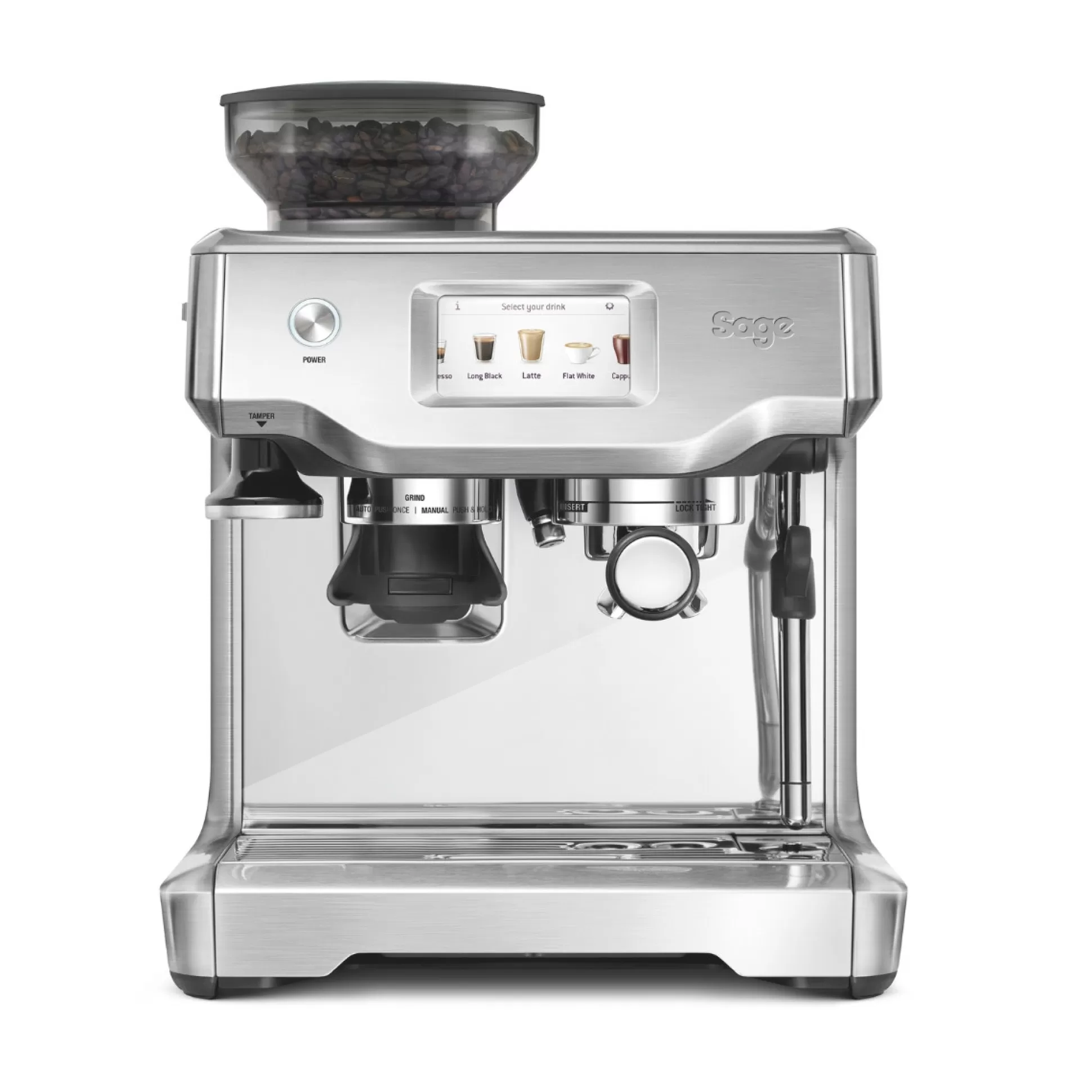 Small Appliances>Meadows and Byrne Sage Barista Touch Espresso - Stainless Steel
