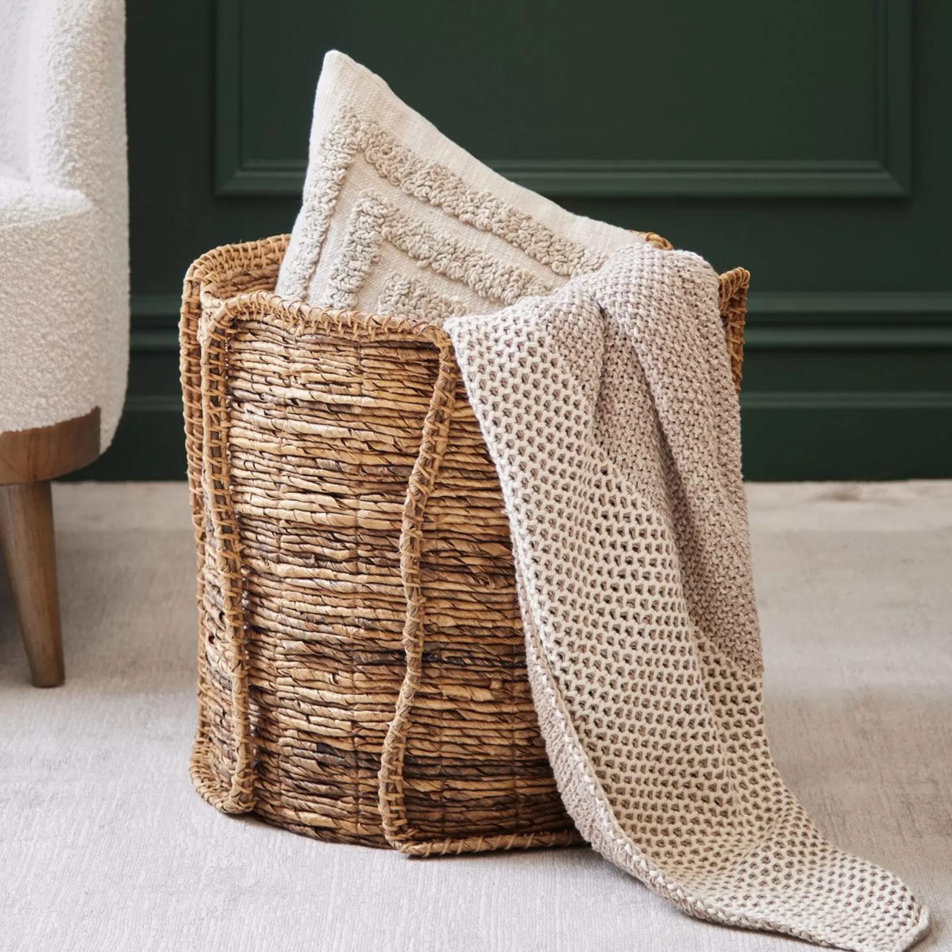 Storage>Meadows and Byrne Sedona Banana Basket Small