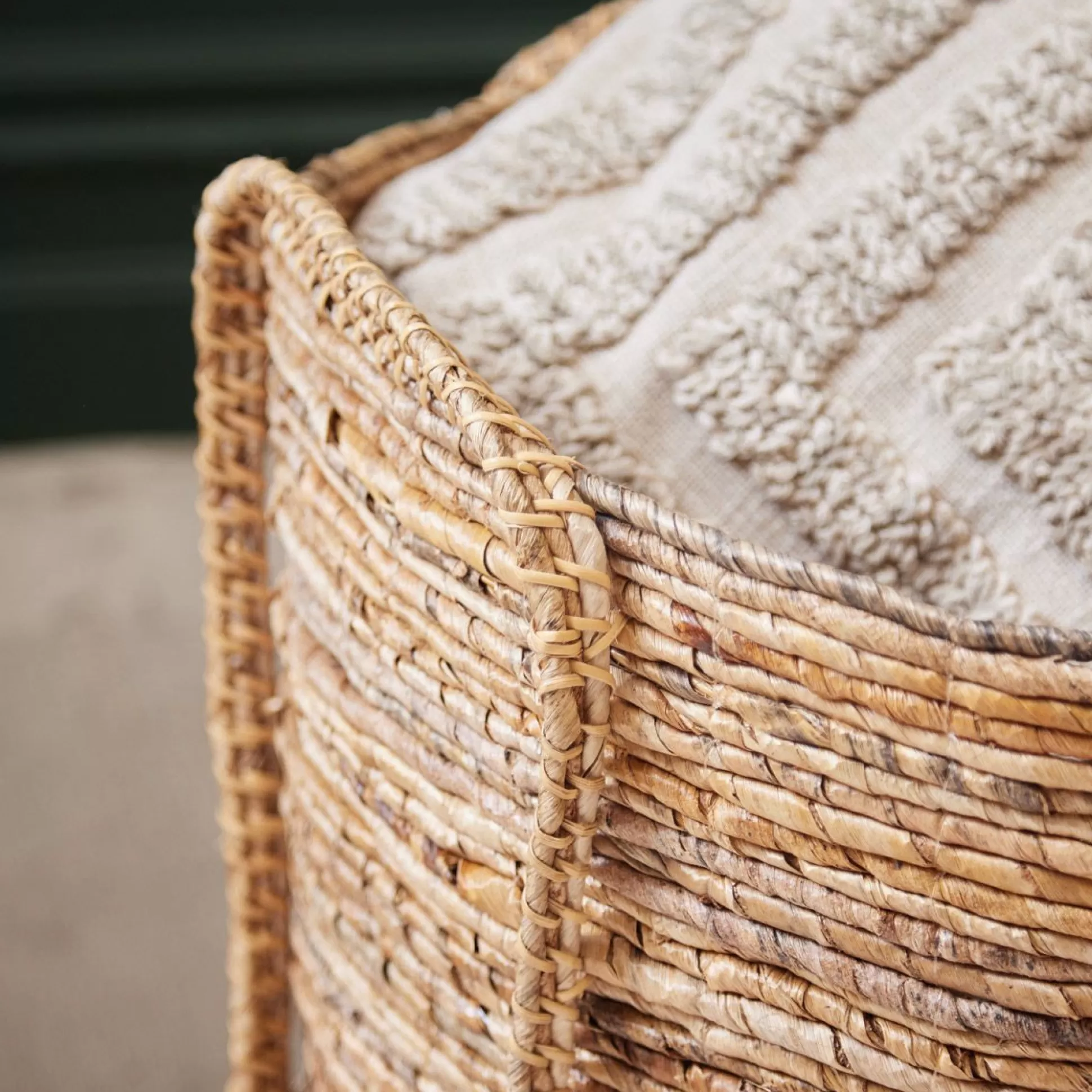 Storage>Meadows and Byrne Sedona Banana Basket Small
