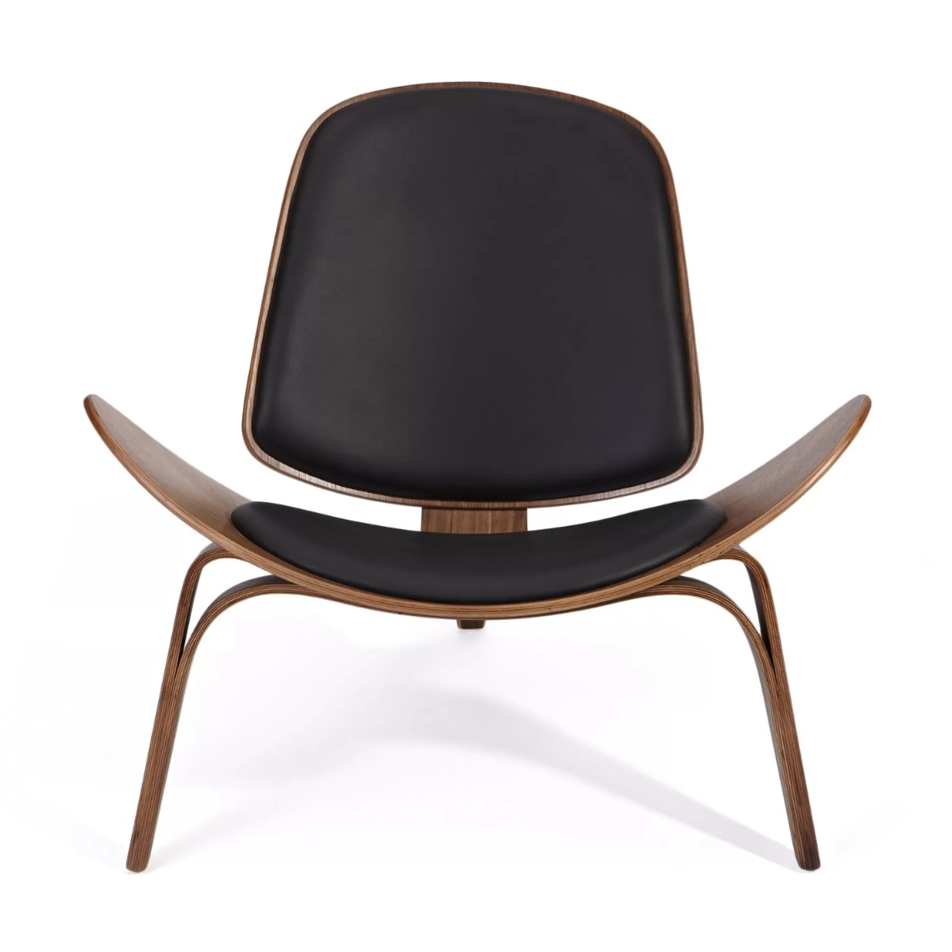 Armchairs>Meadows and Byrne Shell Chair With Walnut