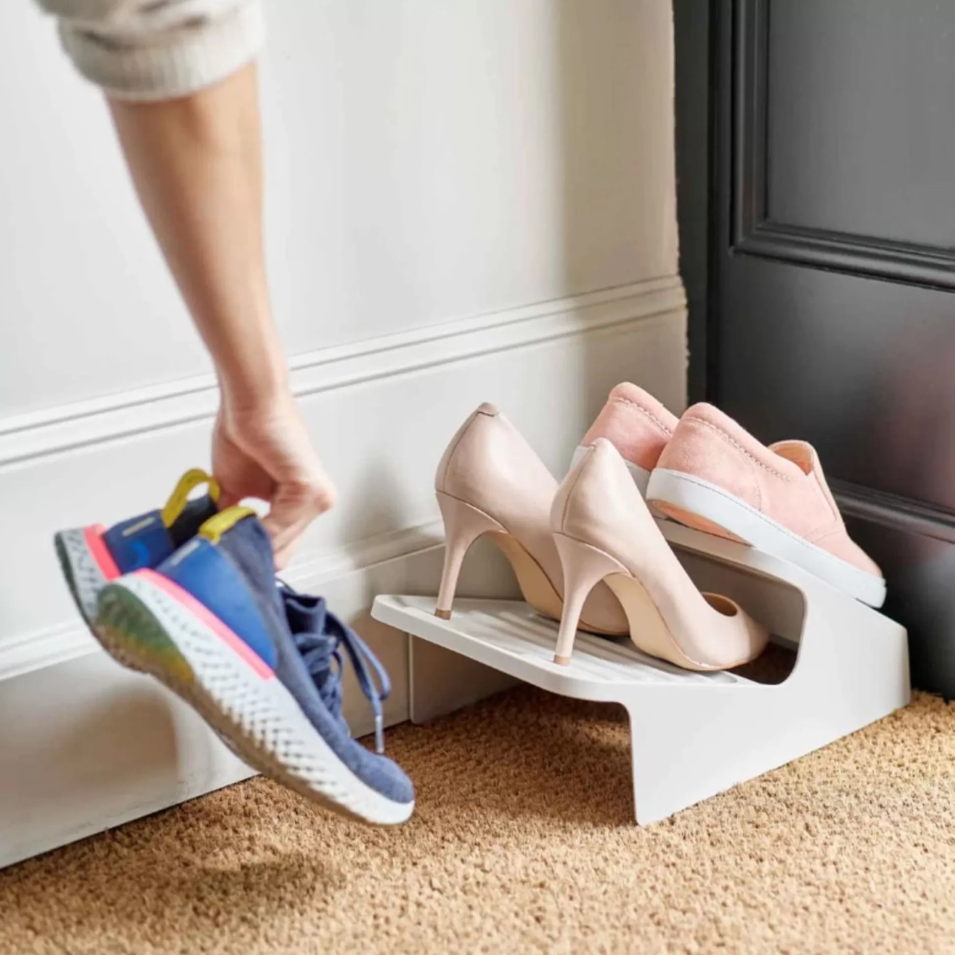 Shelving & Storage>Meadows and Byrne Shoe-In Compact Shoe Rack