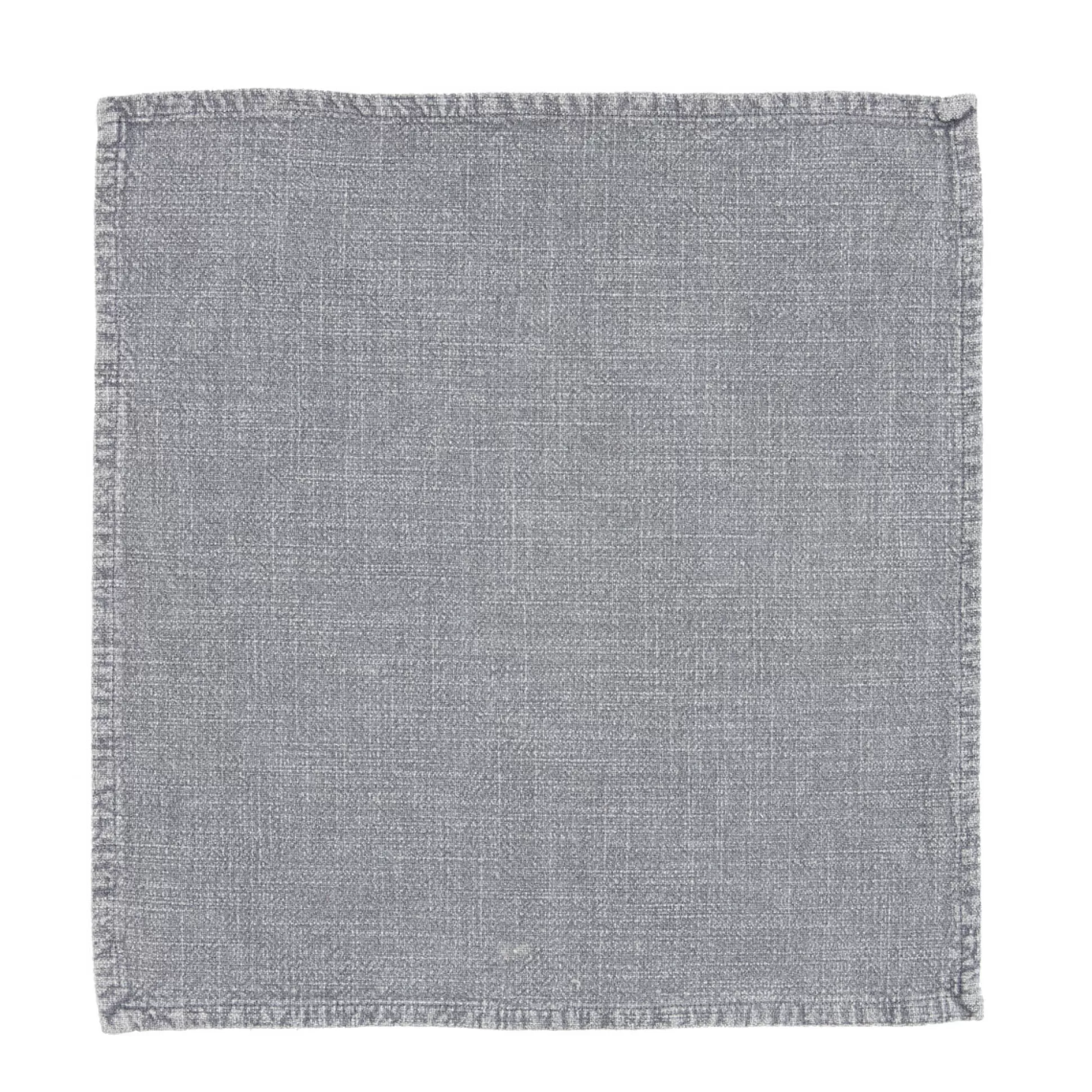 Table Linen>Meadows and Byrne Signature Grey Napkin - Set Of 6