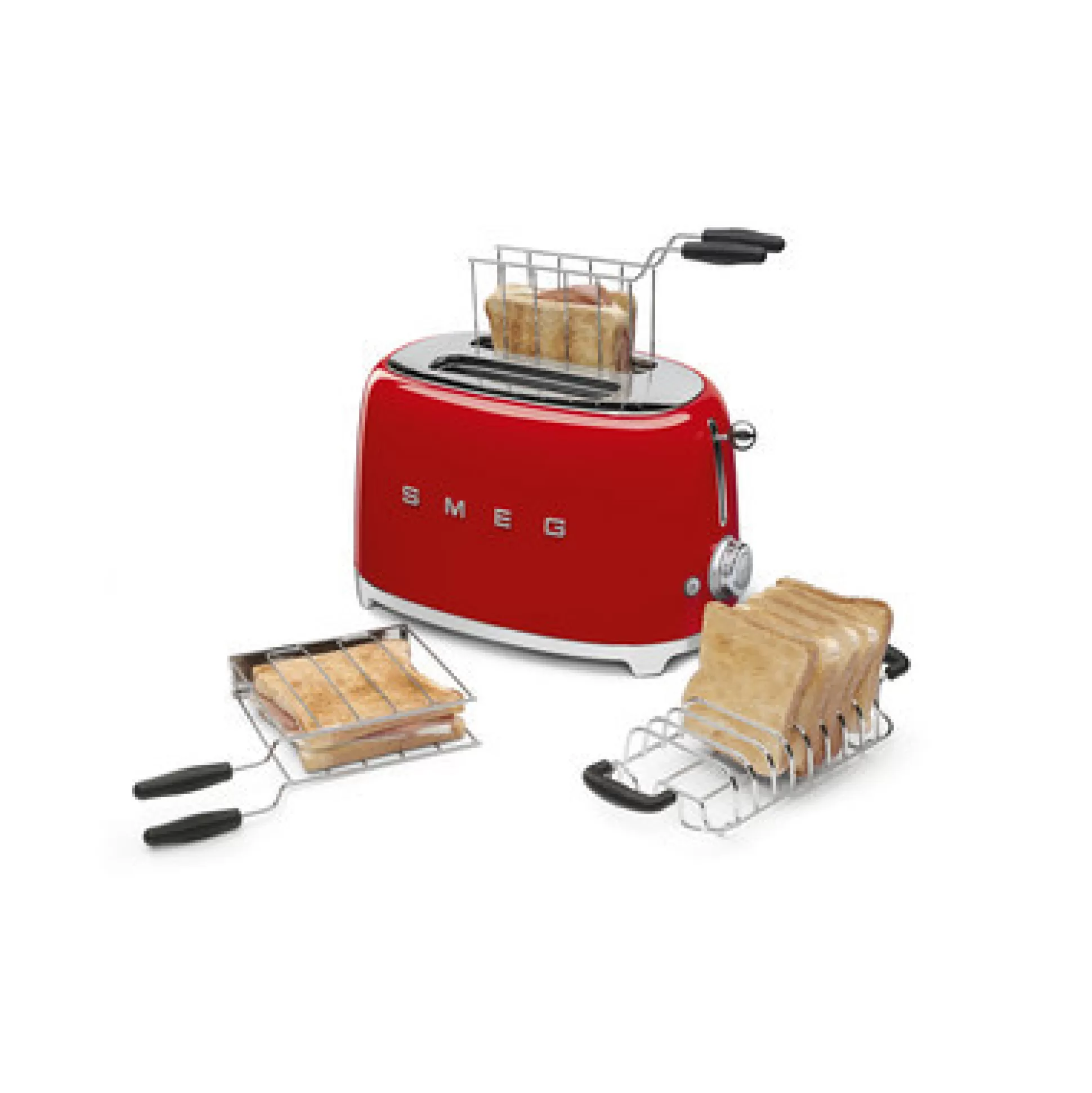 Small Appliances>Meadows and Byrne Smeg Toaster - Red
