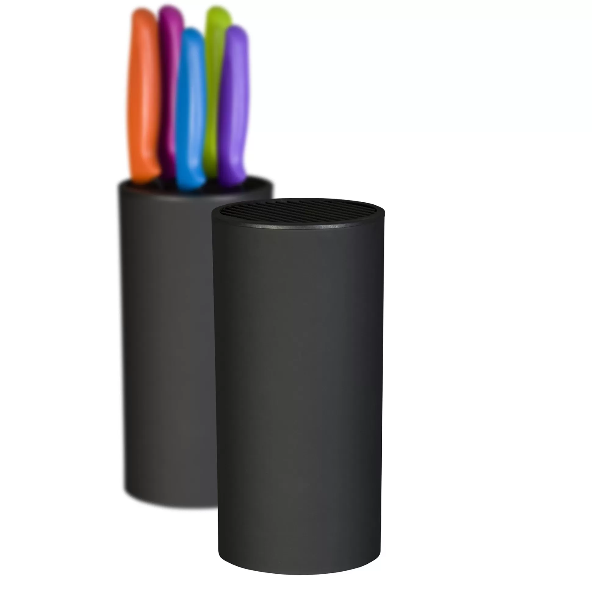 Knives&Knife Blocks>Meadows and Byrne Soft Touch Universal Knife Block