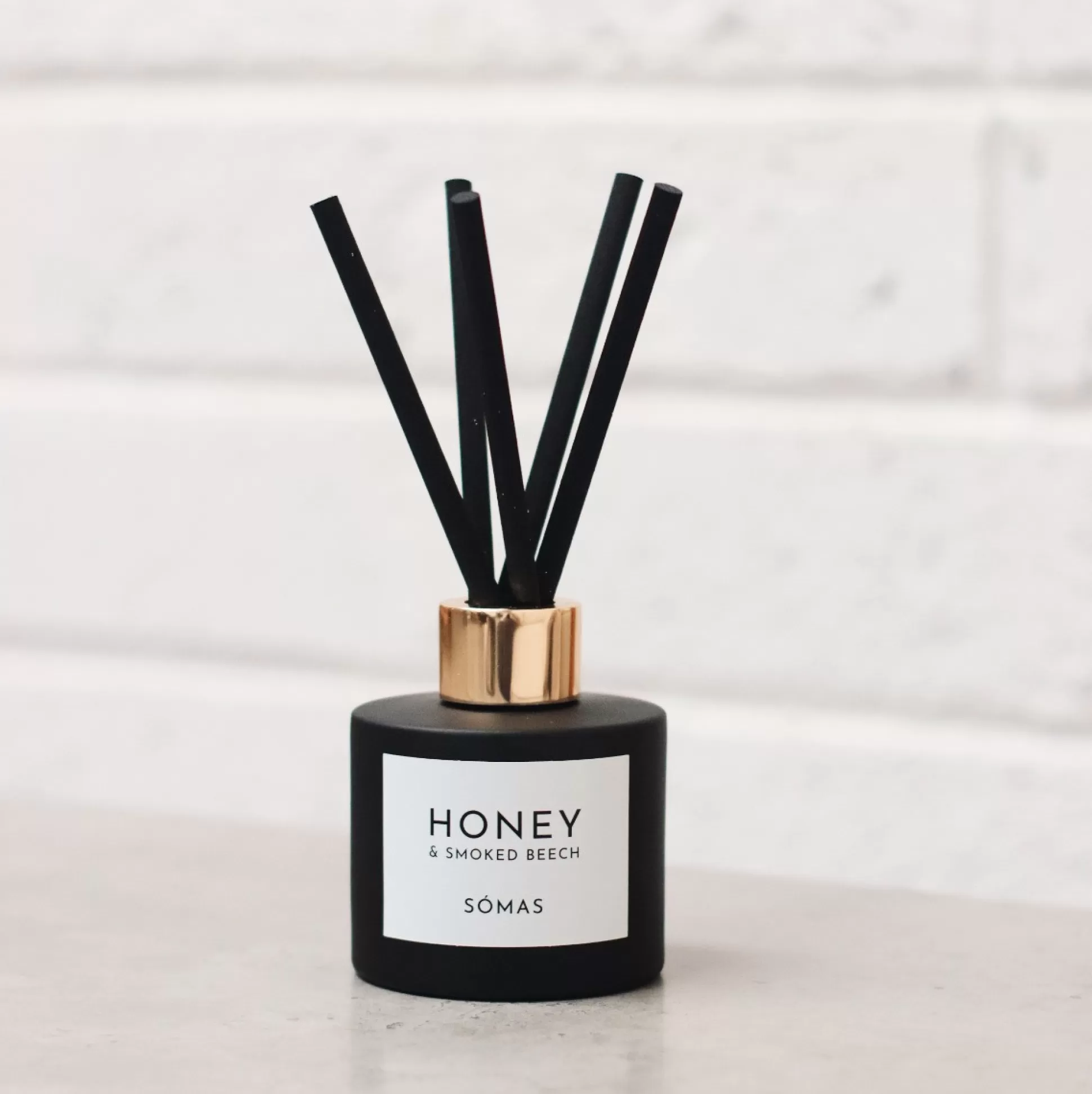 Candles & Diffusers>Meadows and Byrne Somas Honey & Smoked Beech Reed Diffuser