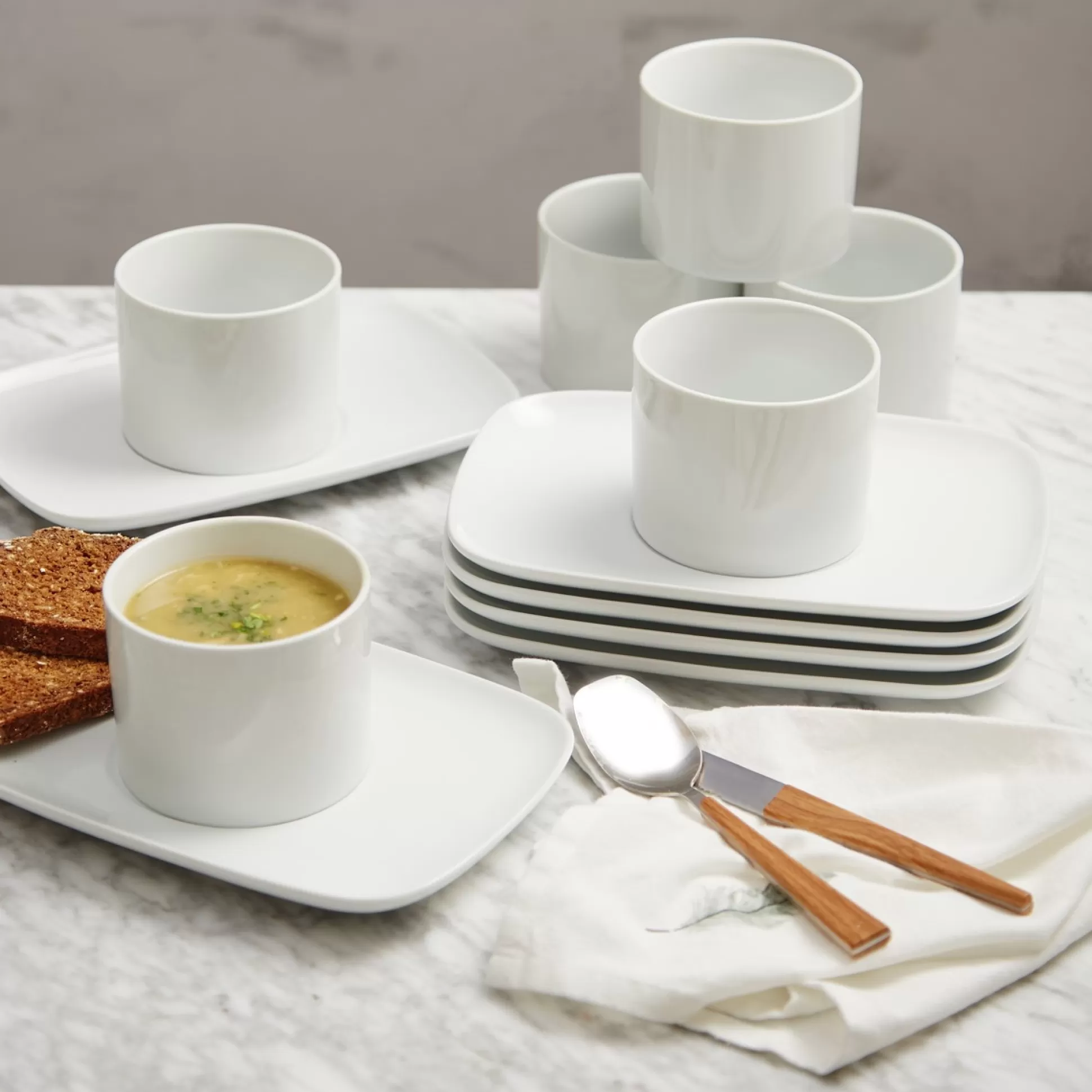 - Dinnerware Sets>Meadows and Byrne Soup Mug - Set Of 6
