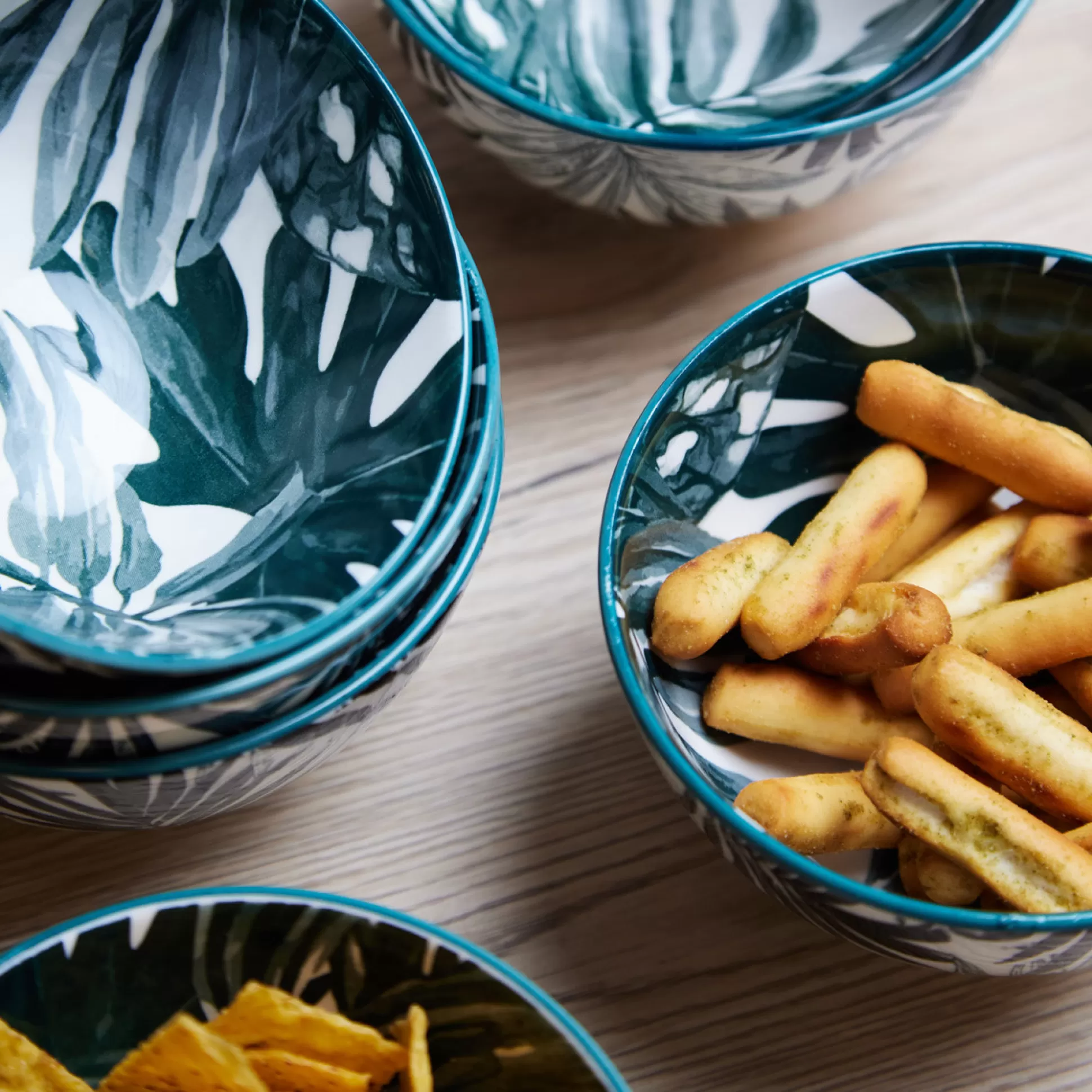 - Dinnerware Sets>Meadows and Byrne Tola Palm 11Cm Bowl - Set Of 8