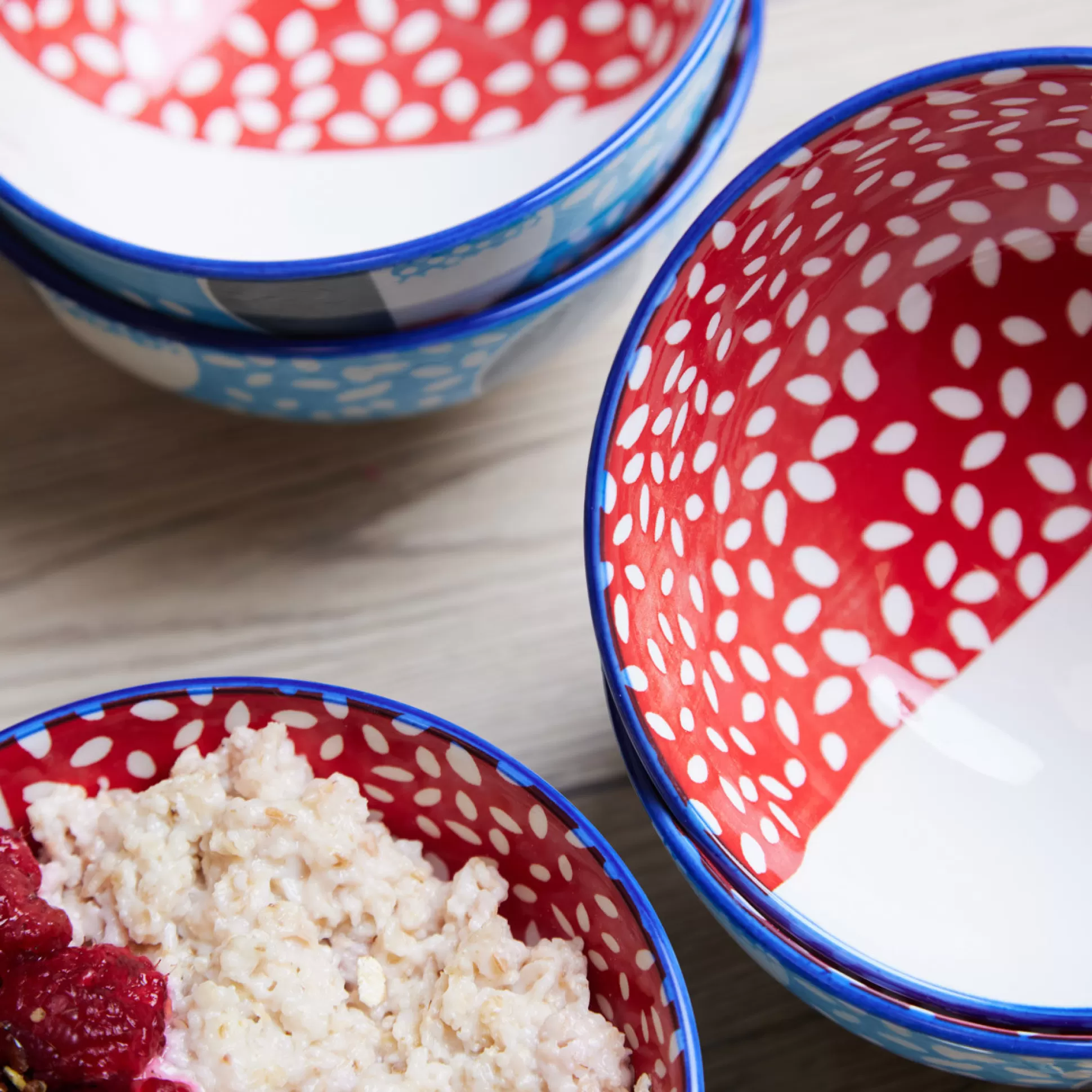 - Dinnerware Sets>Meadows and Byrne Tola Seville 13Cm Cereal Bowl - Set Of 5