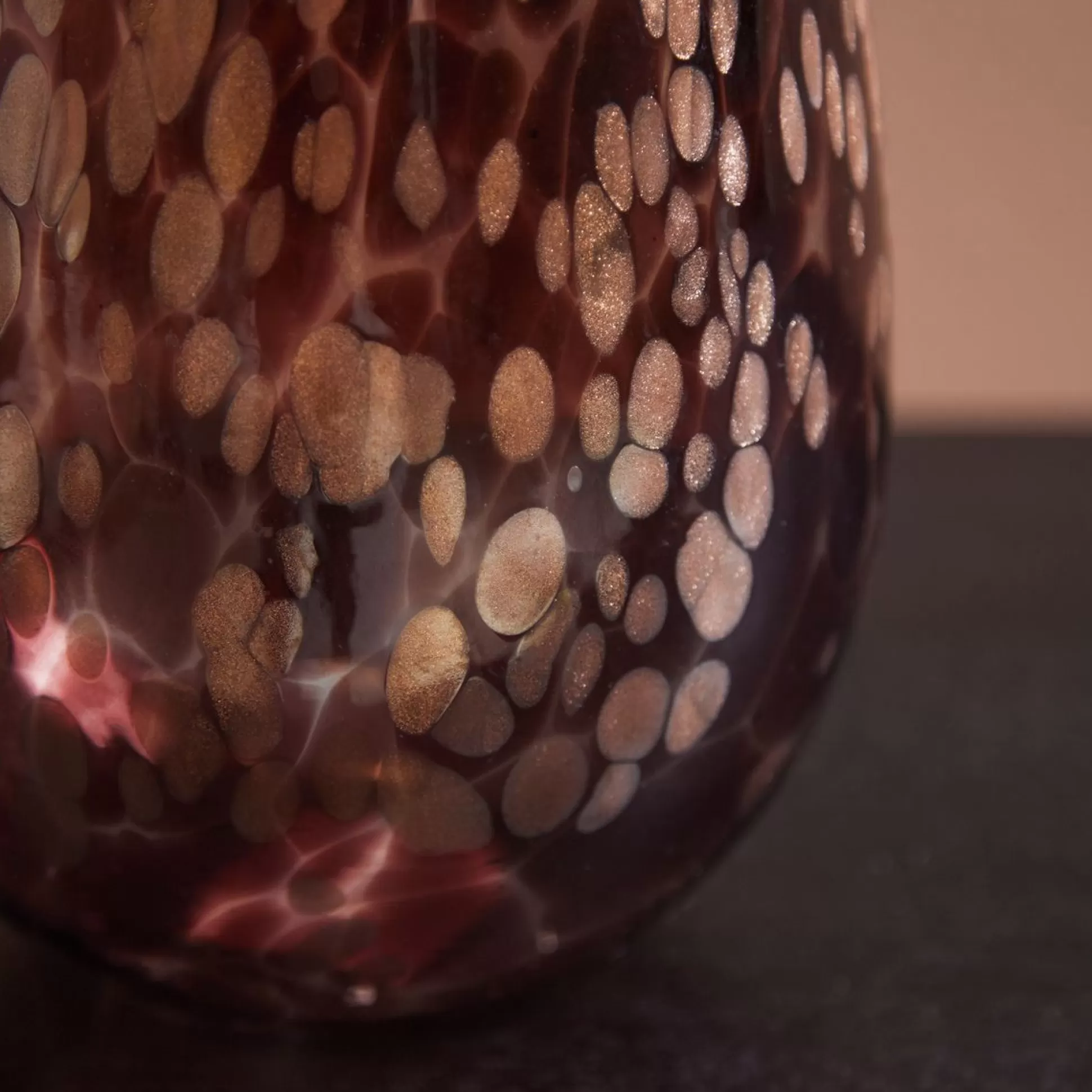 Candle Holders>Meadows and Byrne Tortoise Shell Hurricane