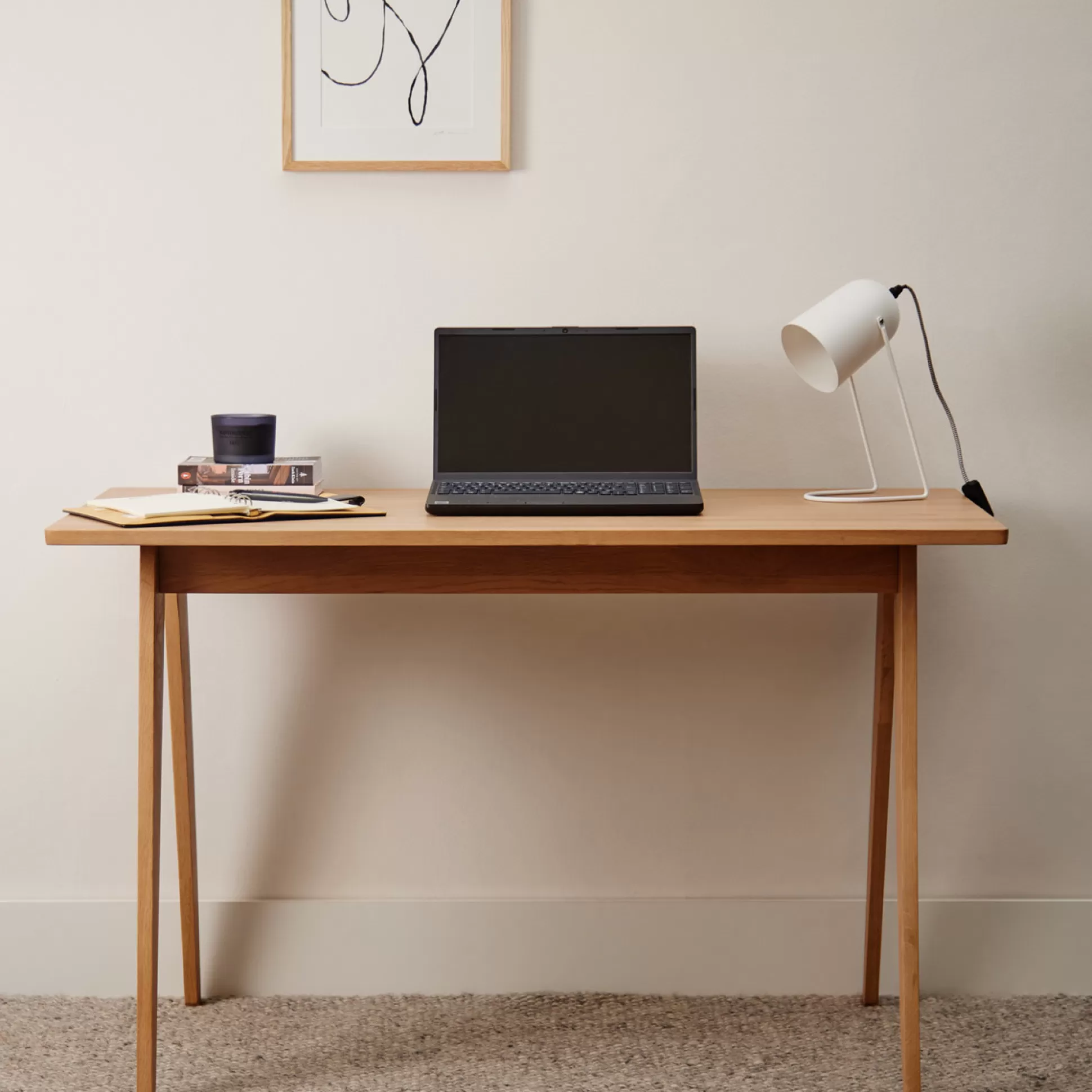 - Home Desks>Meadows and Byrne Treetree Solid Oak Writing Desk