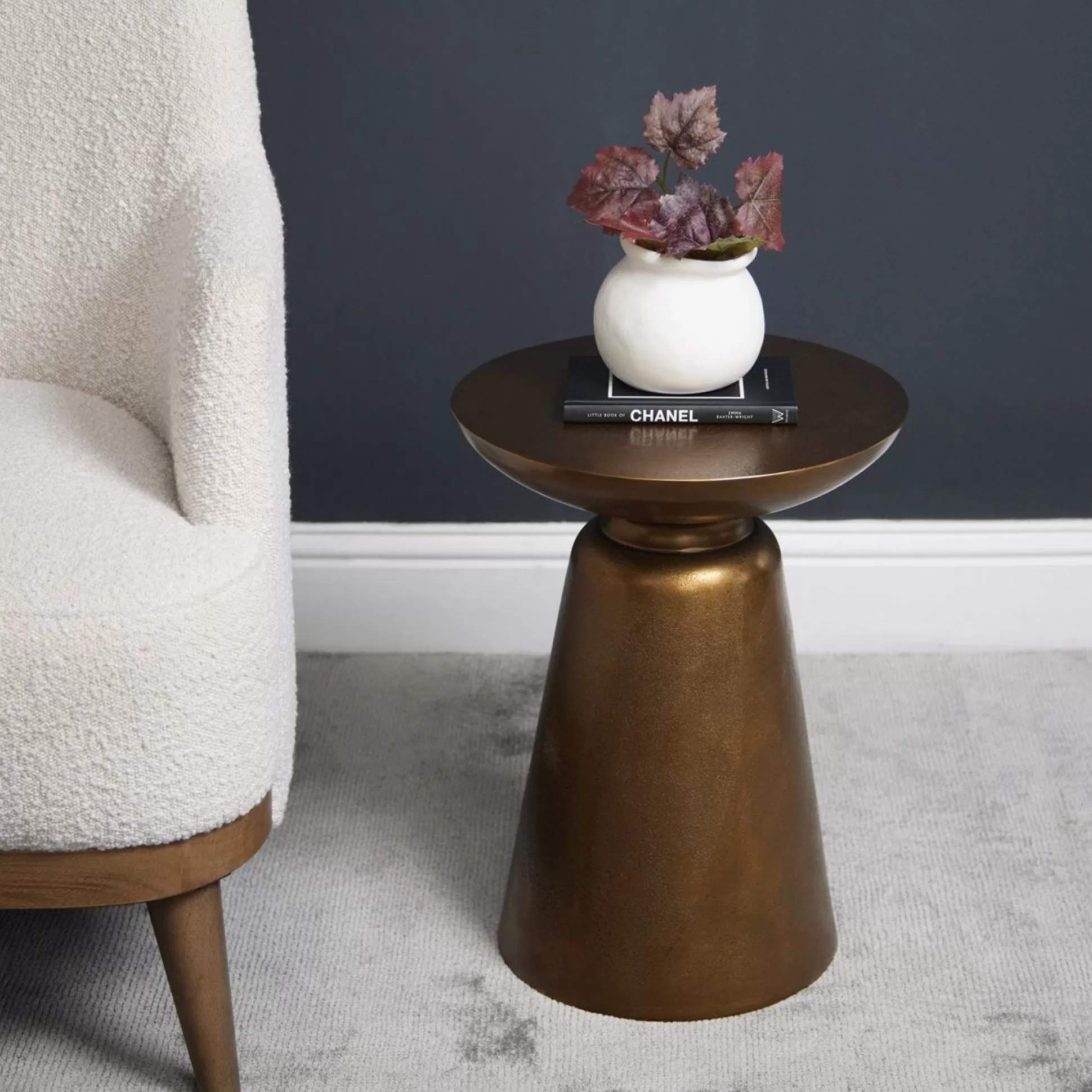 - Side Tables>Meadows and Byrne Troy Side Table