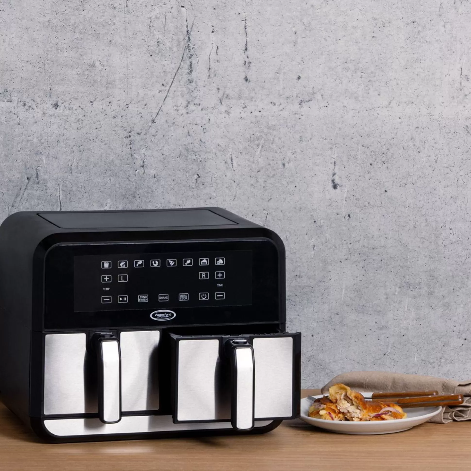 Small Appliances>Meadows and Byrne Waterford 8L Twin Drawer Air Fryer