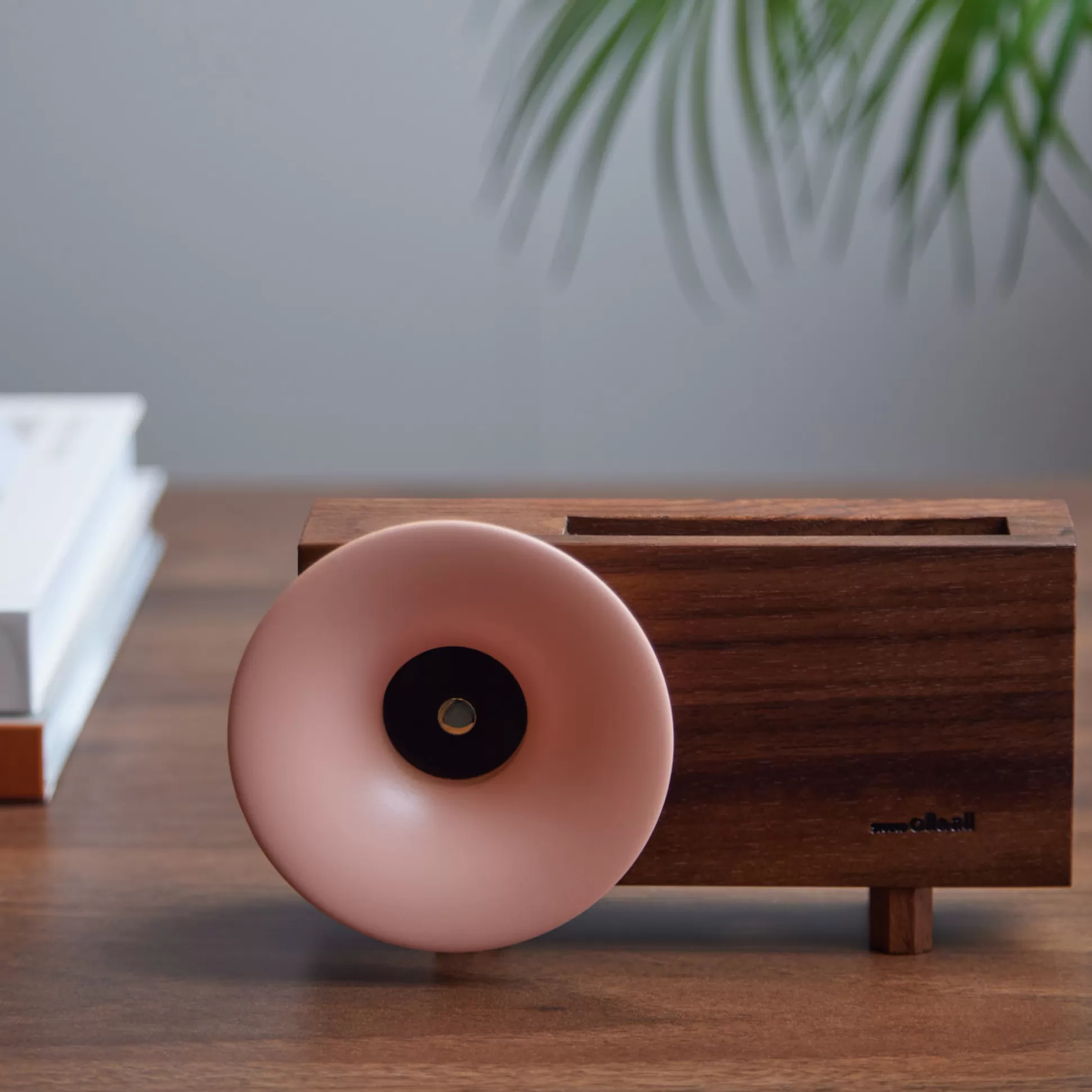 Decoration & Home Accessories>Meadows and Byrne Wooden Amplifier - Pink