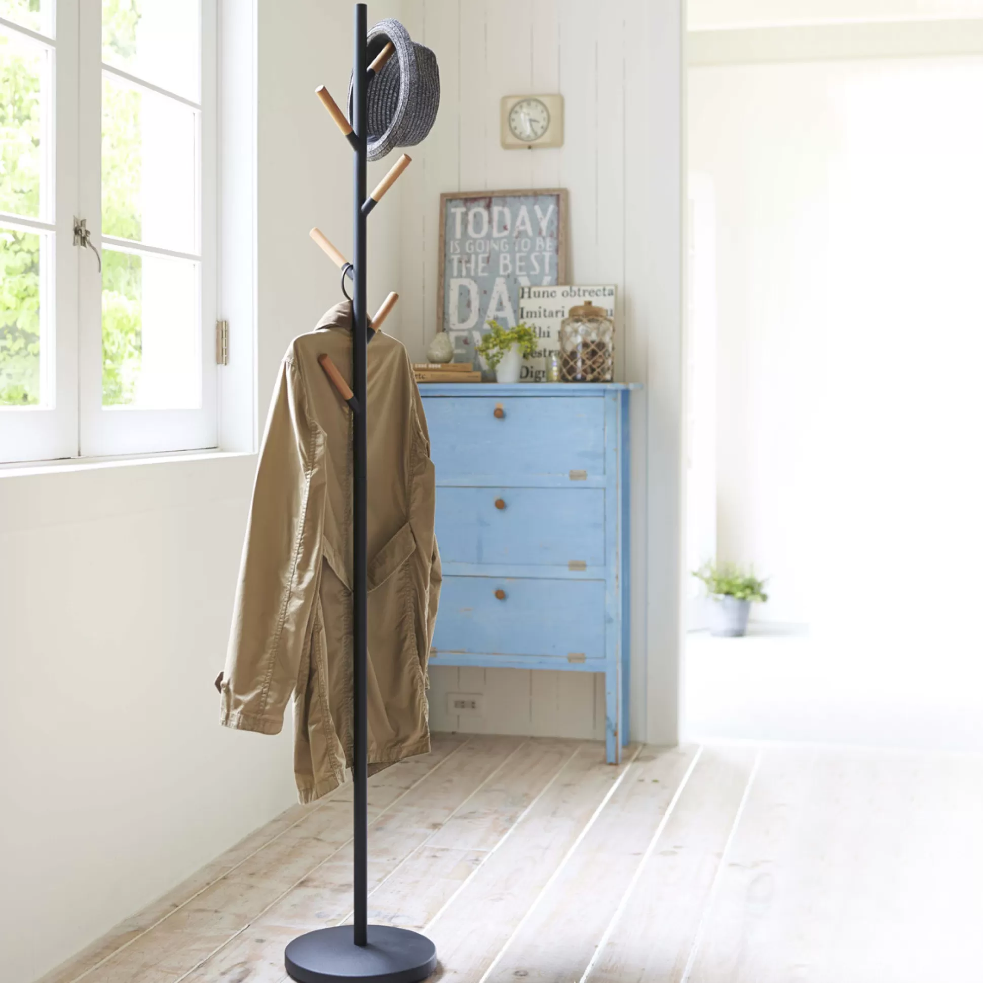 Decoration & Home Accessories>Meadows and Byrne Yamazaki Coat Rack - Black